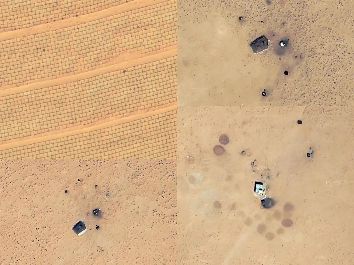 Tents and Lifestyle of Nomads of L'oriental